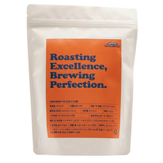 고소한 산미없는 블렌드 원두 커피 홀빈, 1개, 500g