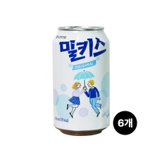 밀키스, 340ml, 6개