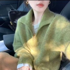 투니스 여성 무드 심플 긴소매 스웨터