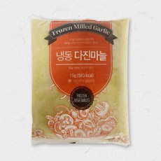 글로벌 냉동 다진마늘 1kg, 1개