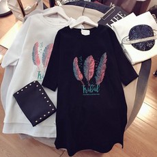 임부복 상의 봄 여름 임산부 루즈핏 오버핏 반팔 티셔츠 빅사이즈 캐주얼 여자 하프 반팔티 WMY