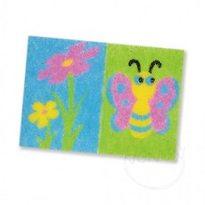 만들기세트 샌드아트연필꽂이만들기 들꽃나비 모래공예 미술활동 1세트, 1개, 상세페이지 참조