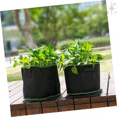 가정용 베란다 텃밭 재배 부직포 원형 화분 통기성 배수 원예 용기 30x25cm 1+1, 1개, 상세페이지 참조