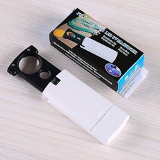 LED UV 驗鈔燈 20X 45X 放大鏡，鑑定佛牌、寶石、古董古玩, 詳見包裝, 詳見包裝