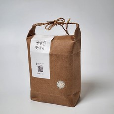 [농장믿지혜] 2025년산 군위 일품 영호진미 햅쌀 백미 1kg 2kg 선물용 답례품, 상등급, 1개