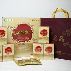 보은대추를 진하게달인 보은 대추차 100ml x 30포 선물세트 대추엑기스 대추즙 대추진액 전통차, 30개