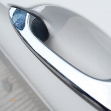 도어캐치 스크래치 방지 필름 자동차 문손잡이 투명 보호 스티커 4매 85mm, 1세트