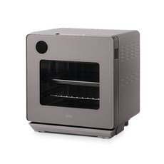 오르테 스팀 에어프라이어 올 스텐 15L 대용량 오븐 프라이기 후라이, 2.샌드그레이, [+로티세리, +스틸바스켓]