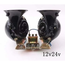 화물차 클락션 크락션 에어혼 경적 트럭 대형 나팔 경음기 자동차, A. 모노 포닉 대형 달팽이 12v, 듀얼 스피커, 멀티플, 1개