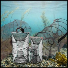 원형 통발 대형 그물망 민물 바다 낚시 어망 투망, 미꾸라지통발(소)