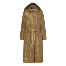 [HACHE] 브라운 단색 후드코트 CWCO2F581W3