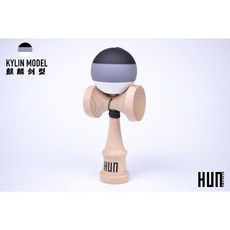훈겐다마 일본 전통 순발력 원목 체육 장난감 운동, 검정색과 흰색