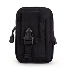 享峰格 MOLLE 多功能戰術腰包 手機包 工具包 收納袋, 黑色