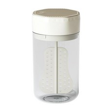 GHSHOP 전기 개 청소 폼 머신 개 샴푸 디스펜서 목욕 애완 동물 손질 귀여운 목욕 용품 샴푸 강아지 발포, 8.7x8.7x15.5cm, PP 실리콘, 베이지, 1개