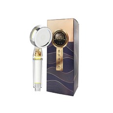 AiresV 艾瑞斯 香氛除氯沐浴蓮蓬頭 維他命C過濾器, 透明, 1個