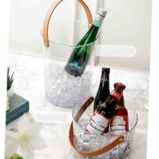 아이스 버킷 바아이스 레스토랑 업소용 아이스 바스켓 피크닉 캠핑 수동 음료 맥주