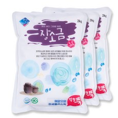 한주소금 장소금 2kg/ 3개, 2kg