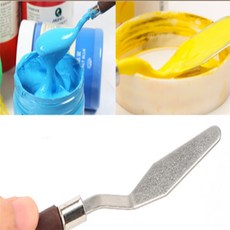 건shop디자인 미술용 페인트 나이프 1P 플라스틱, 슬림 대