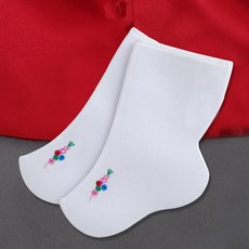 아기한복 자수버선-돌 백일 전통한복 소품