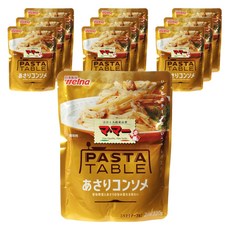닛신 웰나 마마 파스타 테이블 바지락 콘소메맛, 10개, 220g