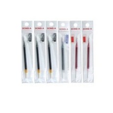 동아 유노크펜 0.5mm, 0.5 혼합리필(흑3.청1.적2), 1개