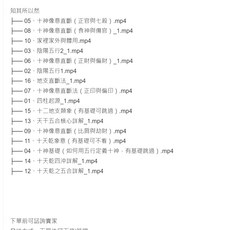 繁星道人四柱八字底層邏輯16集視訊課程