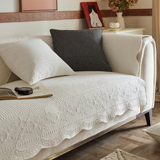 르벨루어 북유럽풍 순면 워싱 미끄럼방지 소파패드