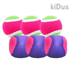 키더스 벨크로볼 유아체육교구 찍찍이공 캐치볼 공놀이 뉴스포츠, 벨크로볼(소프트/낱개), 1개