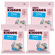 허쉬 키세스봉 쿠키앤크림, 81g, 4개