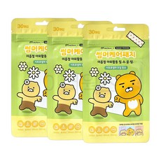 카카오프렌즈 썸머케어패치 (라이언&춘식이) 30pcs x 3개, 7.2g