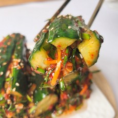 아삭매콤 오이 소박이 1kg 당일제조 수제 오이김치 국내산, 1개