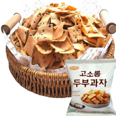 제미과 오븐에 구운 두부칩 수제 두부과자, 80g, 15개