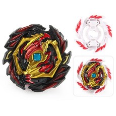 對戰陀螺 TD爆裂陀螺玩具B-145合金競技戰斗陀螺勁爆戰士帶雙向拉尺發射器, 1個, B-145二合一陀螺袋装