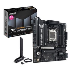 ASUS TUF GAMING B850M-E WIFI STCOM 에이수스 컴퓨터 게이밍 PC 메인보드 AMD CPU추천 MainBoard
