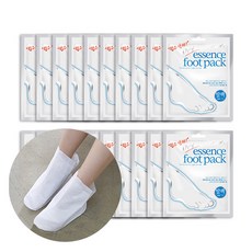 쁘띠페 드라이에센스 풋 팩, 2개입, 20개