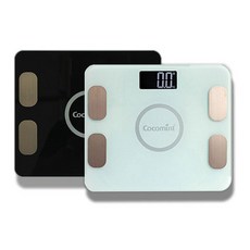 블루투스 체지방 체중계 CM801FB, 화이트, 화이트, 1개