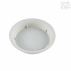 2NDOK 원화분받침3호 화이트 플라스틱화분받침