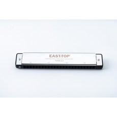 EASTTOP 이스트탑 트레몰로 하모니카 24홀 C키 C#키, 1개, 블랙C키, T2402s 2.0