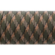 252 색상 Paracord 550 낙하산 코드 로프 Cuerda Escalada Mil Spec Type III 7 Strand Paracorde 야외 캠핑 서바이벌 키트, 50피트, 112