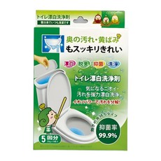 茶茶小王子 馬桶漂白清潔錠 除臭 抑菌, 100g, 1個