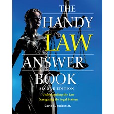 (영문도서) The Handy Law Answer Book Paperback, Visible Ink Press, English, 9781578595921