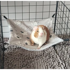 햄스터여름용 애완동물 매달린 침낭 냉각용 더블 해먹 날씨 휴식을 위한 얼음 실크 햄스터 허니 포저 다람, 02 gray, 01 L, 1개