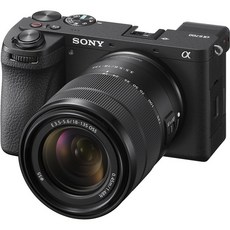 APS-C : SEL18135) ILCE-6700M 소니 미러리스 일안 카메라 α6700 고배율 줌 렌즈 킷