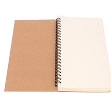 우빅 스케치북 50매 유아스케치북 유화스케치북 수채화스케치북, 브라운+브라운