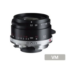 [정품등록이벤트 5만 포인트 3년 보증] 보이그랜더 COLOR-SKOPAR 50mm F2.2 VM 마운트 (라이카 M 호환) Black
