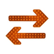 LED 작업지시등 공사 작업 조명 비상등 지시등 화물차 안전, 오렌지 12V 단품, 1개