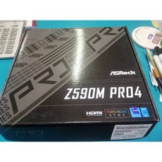 ASRock 華擎 Z590M Pro4 主機板 Intel 千兆網卡 四年保固, 1個