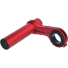 자전거 속도계 장착 헤드라이트 손전등 램프 홀더용 UPANBIKE 핸들바 익스텐더 알루미늄 합금 브래킷 연장블랙 10cm 싱글 클램프, Red 10cm Single clamp, 빨강 10cm 단일 클램프