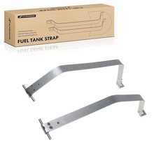 A-Premium 기아 리오 2012-2017 L4 1.6L 휘발유 세단 해치백과 호환되는 연료 탱크 스트랩 2피스 세트, A-Premium 기아 리오 2012-2017 L4 1