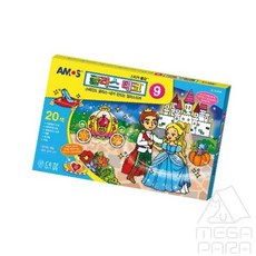메가파라 아모스 글라스데코 9번 모빌 20색 미술놀이